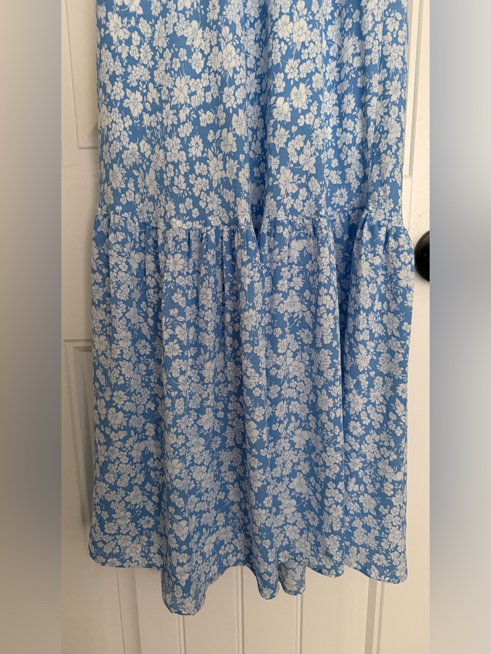 Altar’d State Blue Floral Midi Dress - Picture 7 of 7